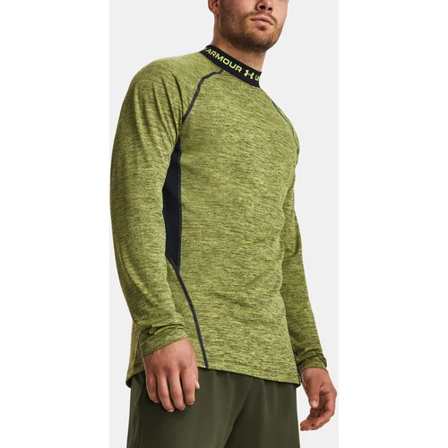 Under Armour T-Shirt UA CG Armour Twist Mock-YLW - Mens