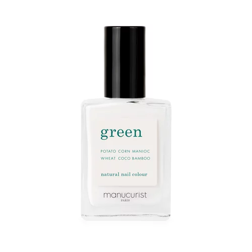 Manucurist green nail polish natural & nude - snow