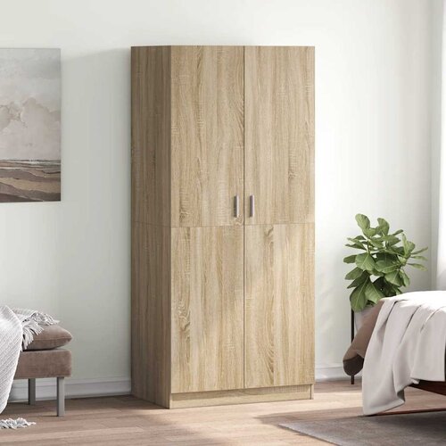  Ormar boja hrasta sonome 80 x 52 x 180 cm od konstruiranog drva Cijene