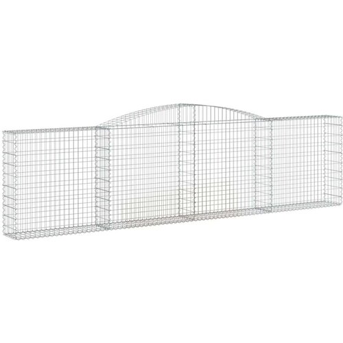  Lučne gabionske košare 3 kom 400x30x100/120cm pocinčano željezo Cijene