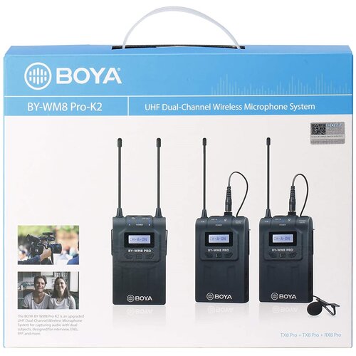 Boya WM8 pro K-2 wireless mikrofon (2 transmitera + resiver) Cijene