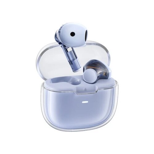 Remax W18 bincol series dual enc wireless earphone blue Cene