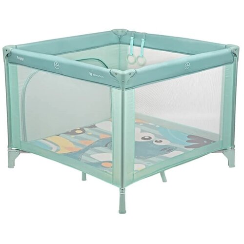 Kikka Boo Enjoy ogradica za bebe Dino Mint Cene