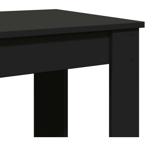 VidaXL Barski stol crni 102 x 50 x 103,5 cm od konstruiranog drva Slike
