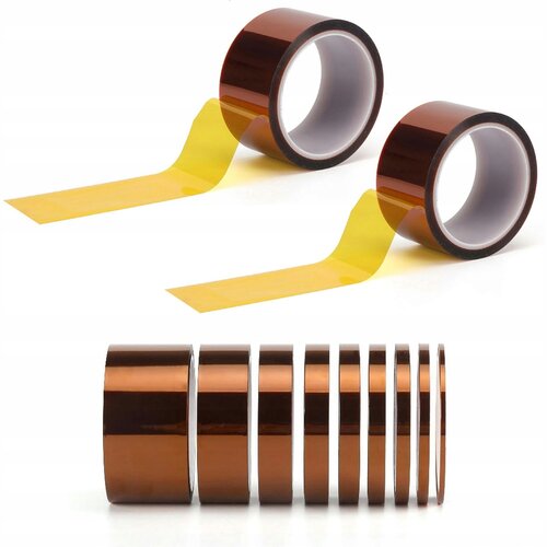 Rosfix 2X KAPTON TRAK KAPTONSKI ZA&amp;Scaron;ČITNI TRAK ODPORNOST NA VISOKE TEMPERATURE 12MMX30M 15MM, (21656467) Slike