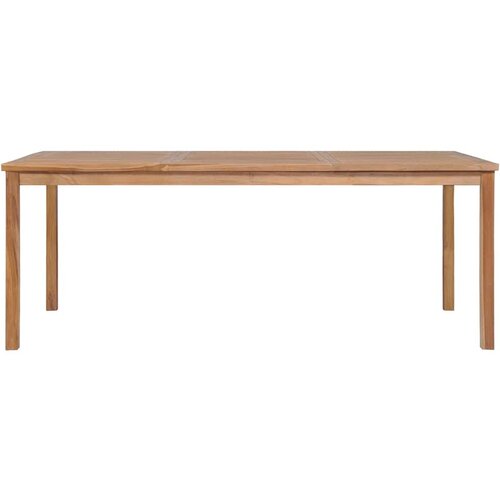  Vrtni stol 200 x 100 x 77 cm od masivne tikovine Slike