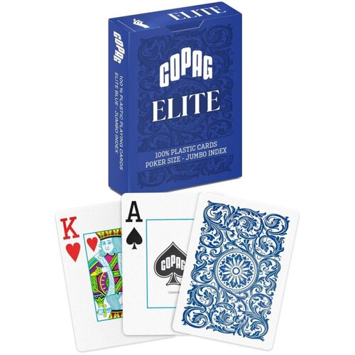 Copag Karte - Elite - Jumbo - Blue Cene