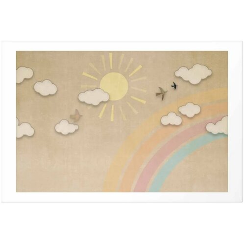  Plakat - Rainbow Day 90x60 Bez okvira s margom Cene