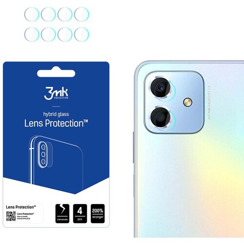 3mk 4x Staklo za kameru za Honor Play 6C - Prozirna Slike
