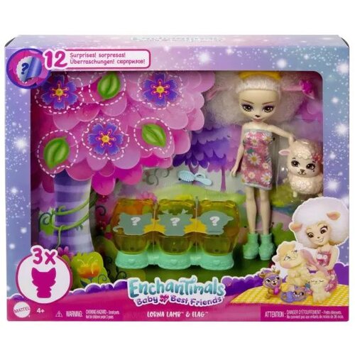  EnchanTimals: komplet presenečenja - Lorna Lamb &amp;amp; ovčka Flag Slike