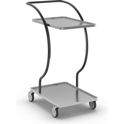 Kongamek Nakupovalni in transportni voziček C-LINE, z 2 policama, višini nivojev 160, 830 mm Cene