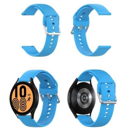 Chameleon Silikonski pašček Basic, 22 mm, svetlo moder, za pametno uro Cene