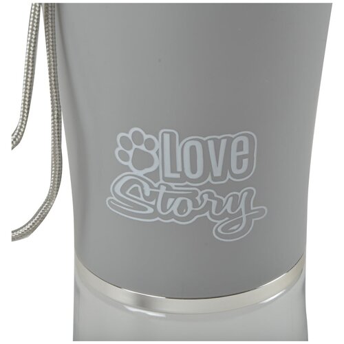 Love Story Potovalna steklenica za pse &amp;ndash; Slike