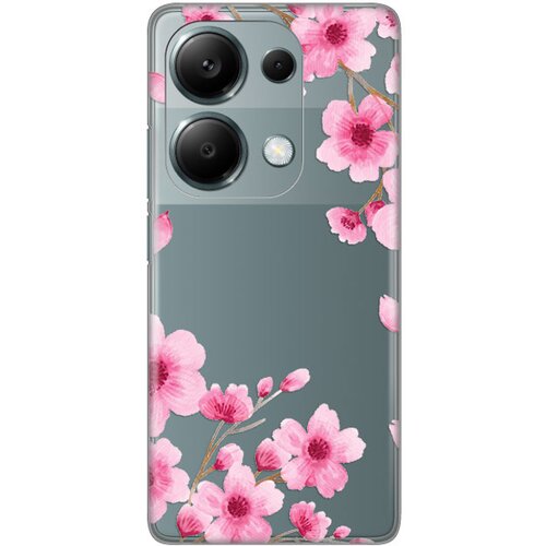  torbica silikonska print skin za xiaomi redmi note 13 pro 4G (eu) rose flowers Cene