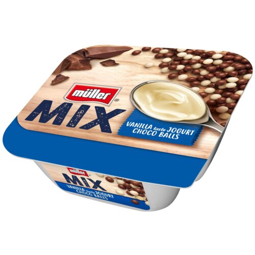 Muller jogurt mix čokoladne kuglice 130g Cene