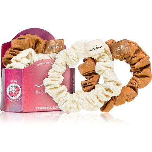 Invisibobble Sprunchie Slim Creme de Caramel elastike za lase 2 ks 2 kos Cene