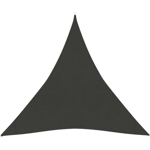 VidaXL Senčno jadro 160 g/m&amp;sup2; antracitno 4x4x4 m HDPE Slike