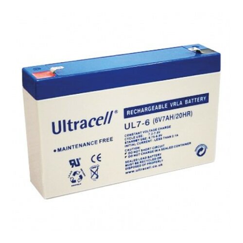 Ultracell žele akumulator 7 Ah ( 6V/7-Ultracell ) Slike