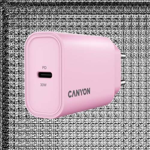 Canyon charger OnCharge 30CL Max Power 30W 1xPD EU Pink ( CNE-CHA30CLPK ) Cene