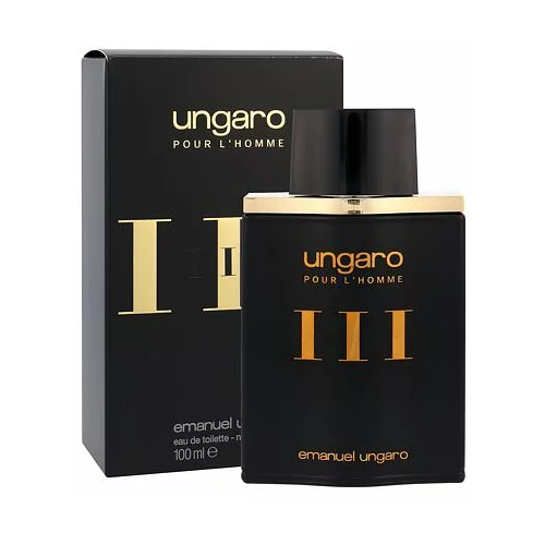 Emanuel Ungaro Ungaro Pour L´Homme III toaletna voda 100 ml za muškarce