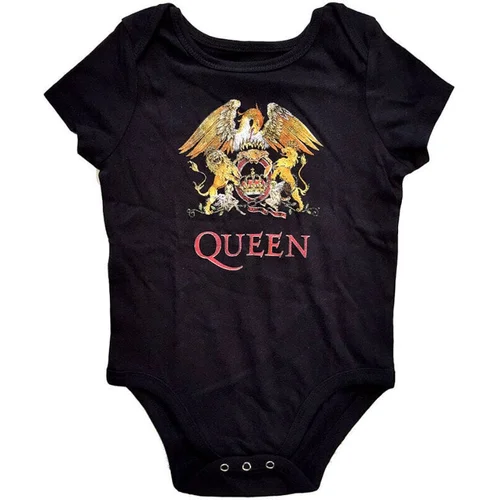 Queen Košulja Classic Crest Kids Black 0-3 Months