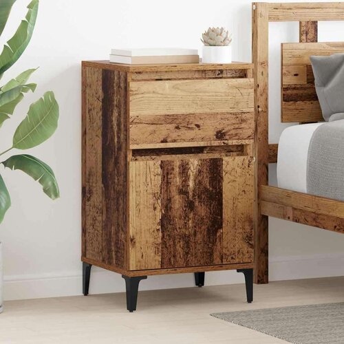  Noćni ormar 2 pcs Staro drvo 40 x 35 x 70 cm Konstruirano drvo Cijene