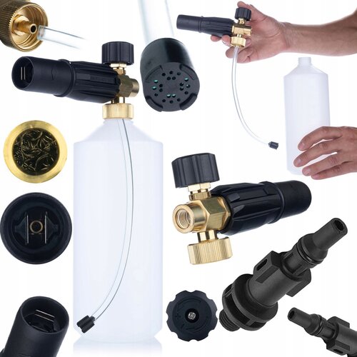 Rosfix SET PENILNA GLAVA S0401 1000 ML G1/4F + ADAPTER ZA TLAČNI ČISTILNIK LAVOR | 220 BAR, 1,23 MM, (5000036490) Cene