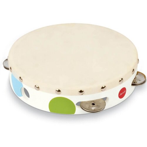 Janod lesena igrača tamburin Cene