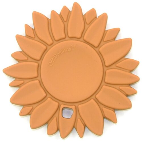 O.B Designs Sunflower Teether grizalo Ginger 3m+ 1 kos Cene