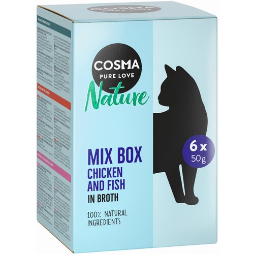  Me&scaron;ano poskusno pakiranje Cosma Nature vrečke - 6 x 50 g Cijene