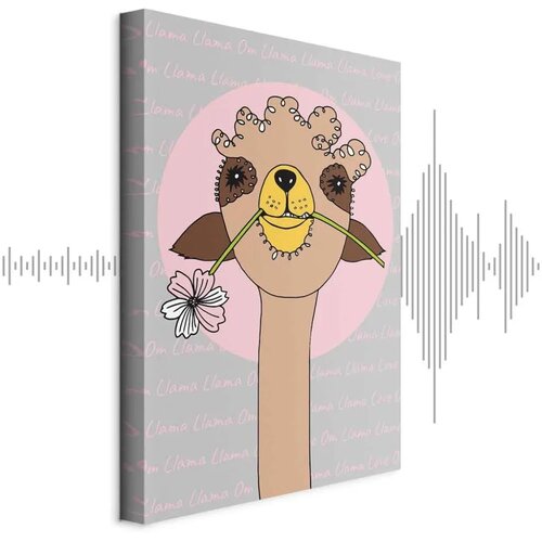  Slika - Happy Llama (1 Part) Vertical 40x60 Akustična Cijene