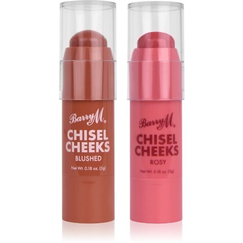 Barry M Chisel Cheeks kremasto rumenilo u sticku duo balen&amp;iacute; 2x5 g Slike