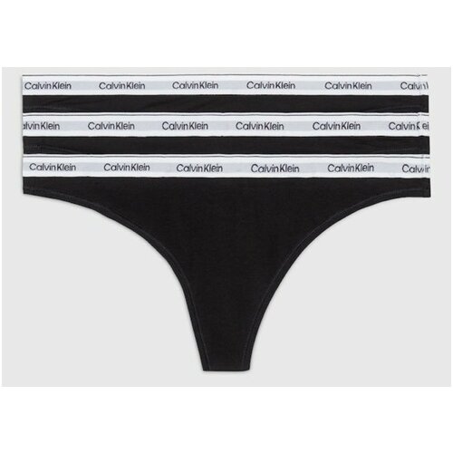 Calvin Klein Underwear THONG 3PK X3 Crna Slike