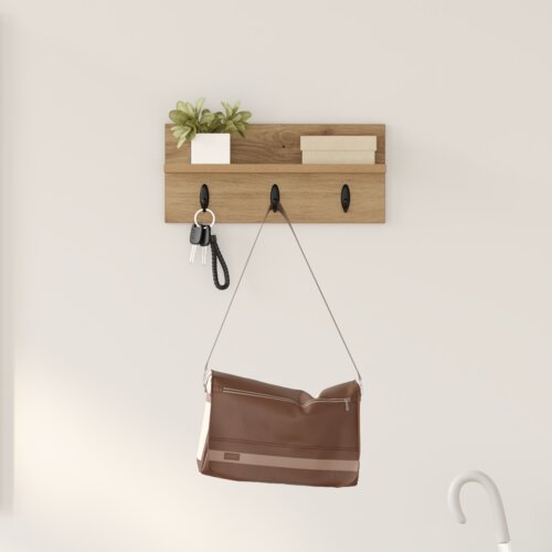 vidaXL Nadwyčajna obešalnik za plašče artisan hrast 40 x 10.5 x 18 cm Cene