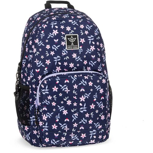 Ars Una Navy bloom &amp;scaron;kolski ruksak AU-14 32x51x25cm Slike