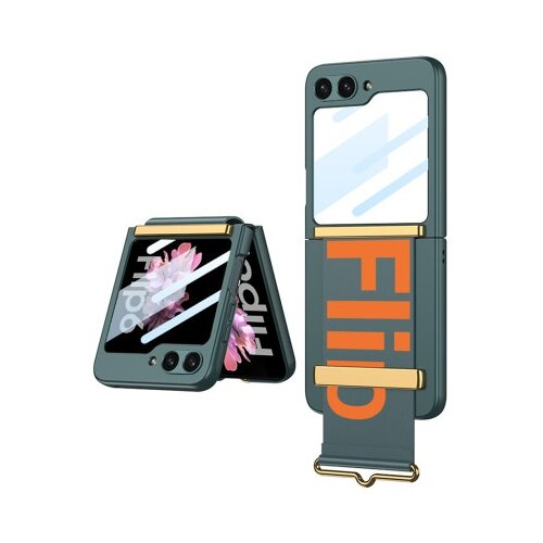  Futrola strap case za samsung f741b galaxy z flip 6 5g tamno zelena (gkk case) ( F116697 ) Cene
