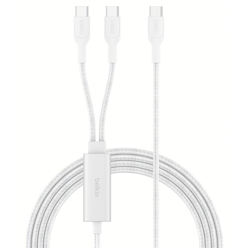Belkin BOOSTCHARGE Pro 140W 1,5m USB-C Kabel wei&amp;szlig; CAC004hq1.5MWH Slike