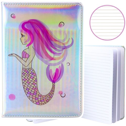Mermaid Holographic Lined Notebook A5 80 Sheets Cijene