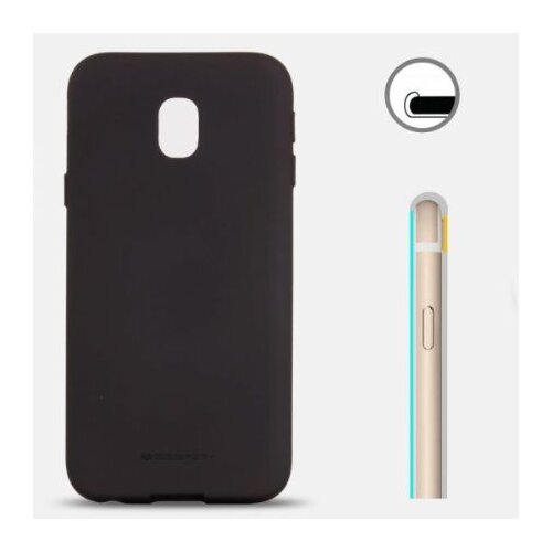 Goospery soft feeling silikonski ovitek za samsung galaxy J6 2018 J600 - črn Cene