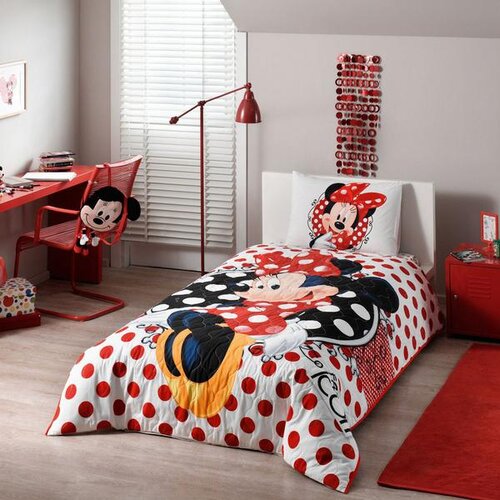 Posteljina DJEČJA SET 160*220CM DISNEY MINNIE TAC Slike