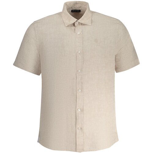 North Sails SHORT SLEEVE SHIRT MEN BEIGE Slike