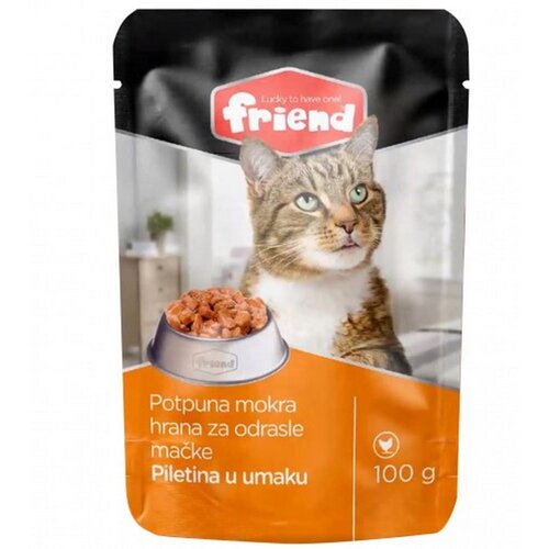 Friend Hrana za mačke vrećica piletina u umaku 100g Cijene
