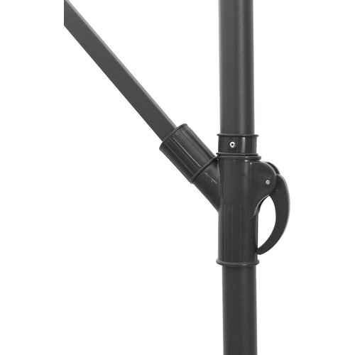  Vrtni suncobran s drvenim stupom zeleni 269x269x235 cm Slike