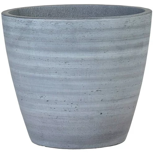  Cvetlični lonec (Ø 32 x 28 cm, cement, siva)
