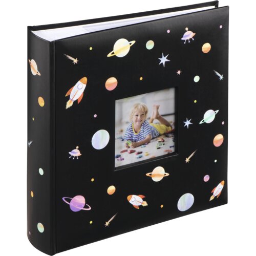 Hama Spacy” memo album za 200 fotografija veličine 10×15 cm, crne boje Cijene