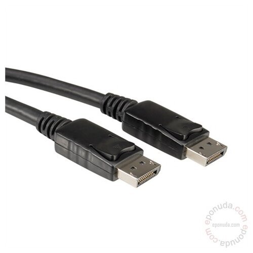 Rotronic Secomp DisplayPort DP-DP M/M black 2.0m kabal Slike