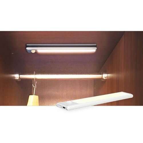 Nedis LCRM01WT - Punjivo LED osvetljenje za ormar sa senzorom LED/1W/1100 mAh 3000K Slike