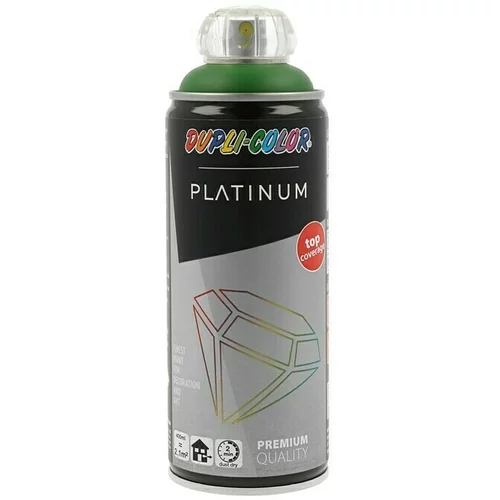 Dupli color Platinum Sprej s lakom u boji (Lisnato zelene boje, 400 ml, Svilenkasti sjaj)