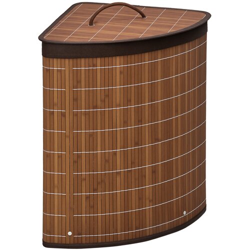 HOMCOM ko&scaron; za perilo bambus 38D x 38&Scaron; x 57V cm rjavo, (5000242311) Cene