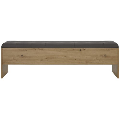 Modern Living Klop Za Pred Posteljo Chanton, Siva, Barva Hrasta Slike